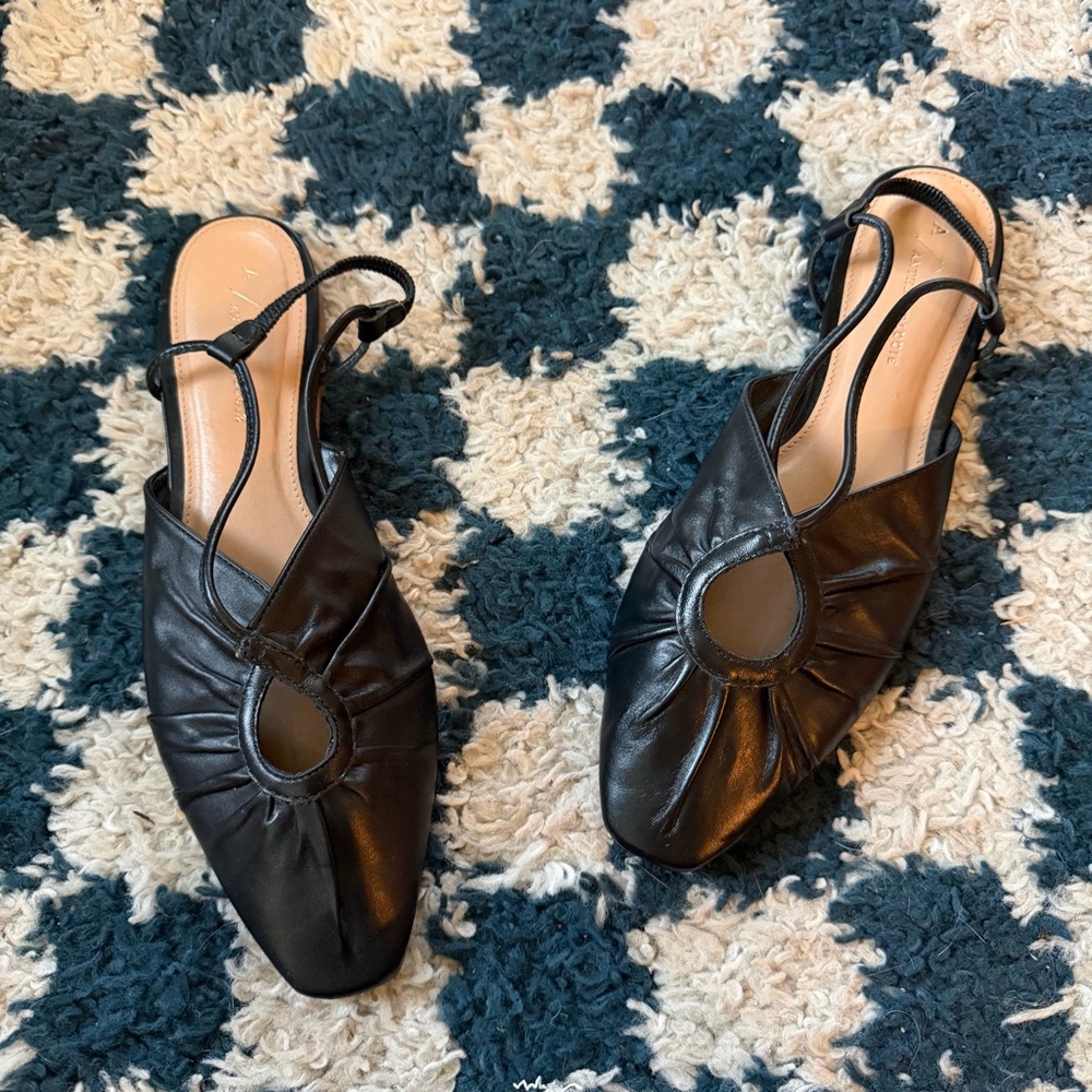 Anthropologie Maeve Strappy Flats 40